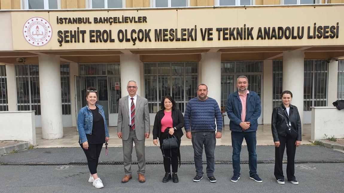 Şehit Erol Olçok Mesleki ve Teknik Anadolu Lisesini ziyaretimiz.